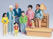 African-American Play Family  (set of 8)