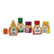 Magnetic Kitchen Bottle Condiment Set (set of 10)