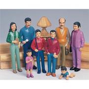 Hispanic Play Family  (set of 8)
