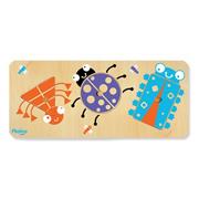 3-Piece Puzzle Beginner Shapes � Bugs
