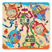 12-Piece Puzzle Mix and Match � Robot