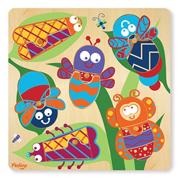 12-Piece Puzzle Mix and Match � Bugs