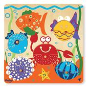 12-Piece Puzzle Mix and Match � Sealife