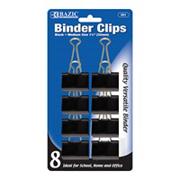 Black Binder Clips, Medium