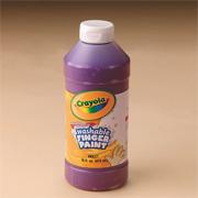 Crayola��Washable Finger Paint, 16oz., Violet