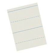 Newsprint Practice Paper, 8-1/2"x11", Ruled 1"x1/2" (pack of 500)