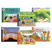 Rocks, Minerals and Fossils Book Set (set of 6)