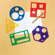 Primary Relational Shapes Templates (set of 5)