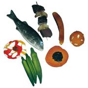 African Play Food Set