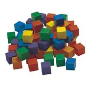 1" Wooden Cubes