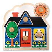 Melissa & Doug� First Shapes Jumbo Knob Puzzle