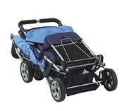 Triple Tandem Folding Stroller