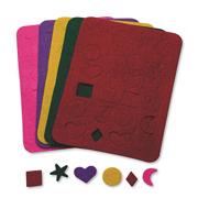 Precut Felt Shapes  (pack of 120)
