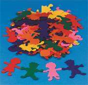 Felt Boy and Girl Shapes (pack of 500)