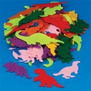 Felt Dino Shapes (pack of 500)