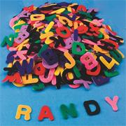 Felt Adhesive Letters (pack of 500)