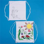 Color-Me��Printed Flower Backpack (pack of 12)