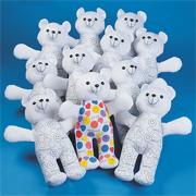 Color-Me� Teddy Bears (pack of 12)