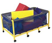 Rectangular Mobile Equipment/Toy Box