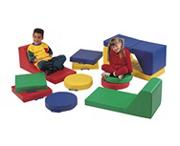 Set of 4 Round Floor Cushions w/ Handle (set of 4)
