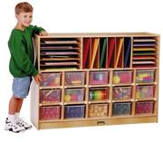 Sectional Mobile Cubbie without Trays
