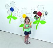 Flower Mirrors, Set of 3 (set of 3)