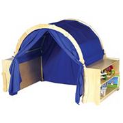 Playhouse Hideaway Bookshelves