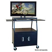 Wide Body Flat Panel Cabinet Cart