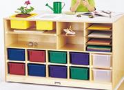 Mobile Storage Island w/out Trays