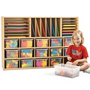 Young Time� Sectional Cubbie Storage w/ clear trays