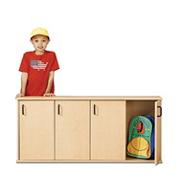 Young Time� 4-Section Stackable Locker with Doors