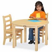 Multipurpose Half Round 30" Table