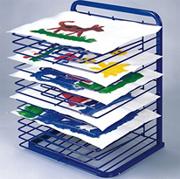 15 Slot Classroom Paint Drying Rack