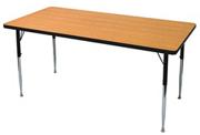 Classroom/Activity Table 30"x60" Rectangle, Oak
