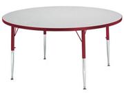 36" Round Activity Table, 15-24"H