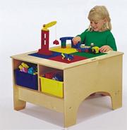 Brick Building Table Without Tubs