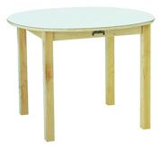 30" Round Butcherblock Play Table