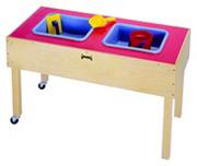 Two-Tub Sensory Table