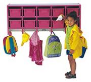 Rainbow Accents� Coat Locker with Cubbies