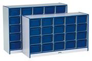 Rainbow Accents� 20-Tray Cubbie with Trays