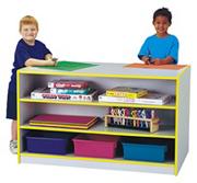 Rainbow Accents� Storage Island with Trays