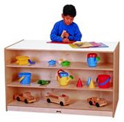 Mobile Storage Island without Trays