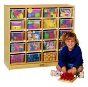 20-Tray Cubbie with Clear Trays