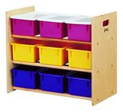9-Tray Tote Storage Rack without Trays