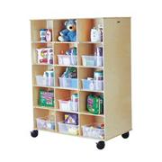 Two-sided Cubbie Storage