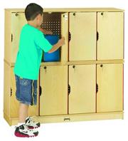 Double Stack Lockers