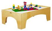 Brick Building Activity Table