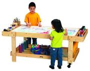 55" Creative Art Caddie with Bins