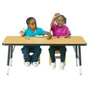 24"x48" Activity Table, 11-15"H