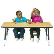 30"x60" Activity Table, 11-15"H